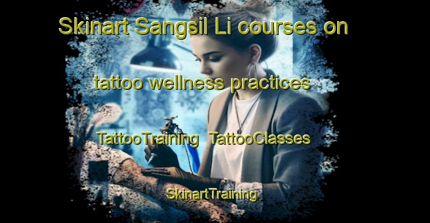 Skinart Sangsil Li courses on tattoo wellness practices | TattooTraining | TattooClasses | SkinartTraining-Korea