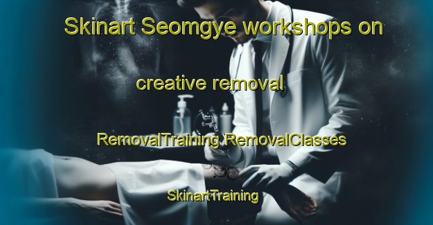 Skinart Seomgye workshops on creative removal | #RemovalTraining #RemovalClasses #SkinartTraining-Korea