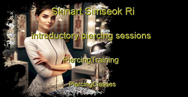 Skinart Simseok Ri introductory piercing sessions | PiercingTraining | PiercingClasses | SkinartTraining-Korea
