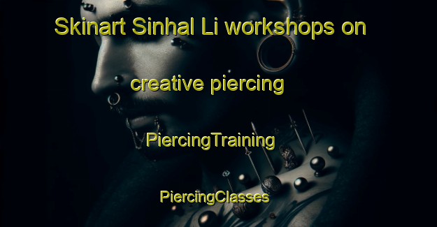 Skinart Sinhal Li workshops on creative piercing | PiercingTraining | PiercingClasses | SkinartTraining-Korea