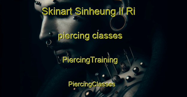 Skinart Sinheung Il Ri piercing classes | PiercingTraining | PiercingClasses | SkinartTraining-Korea