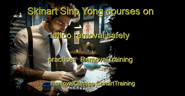 Skinart Sinp Yong courses on tattoo removal safety practices | #RemovalTraining #RemovalClasses #SkinartTraining-Korea