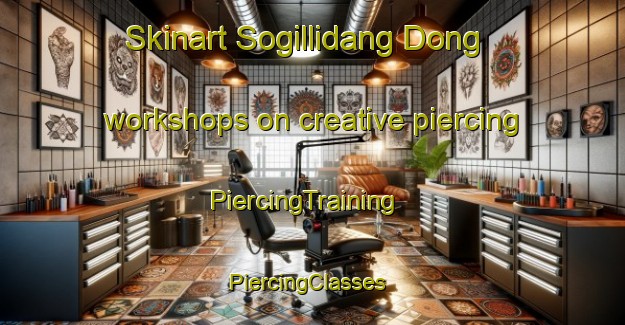 Skinart Sogillidang Dong workshops on creative piercing | PiercingTraining | PiercingClasses | SkinartTraining-Korea