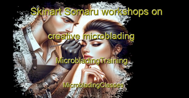 Skinart Somaru workshops on creative microblading | MicrobladingTraining | MicrobladingClasses | SkinartTraining-Korea