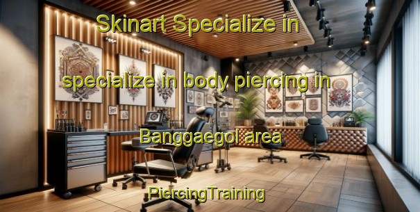 Skinart Specialize in specialize in body piercing in Banggaegol area | #PiercingTraining #PiercingClasses #SkinartTraining-Korea