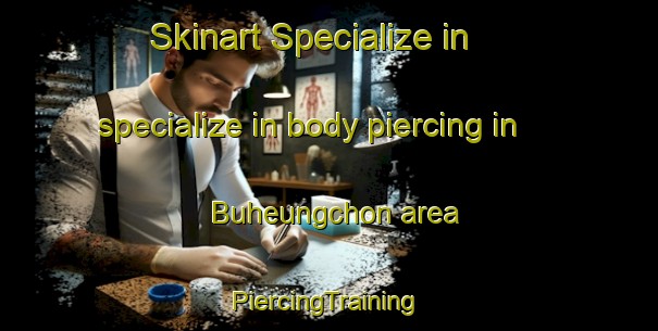 Skinart Specialize in specialize in body piercing in Buheungchon area | #PiercingTraining #PiercingClasses #SkinartTraining-Korea