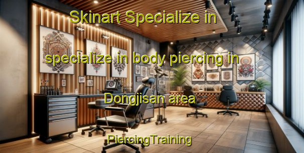 Skinart Specialize in specialize in body piercing in Dongjisan area | #PiercingTraining #PiercingClasses #SkinartTraining-Korea