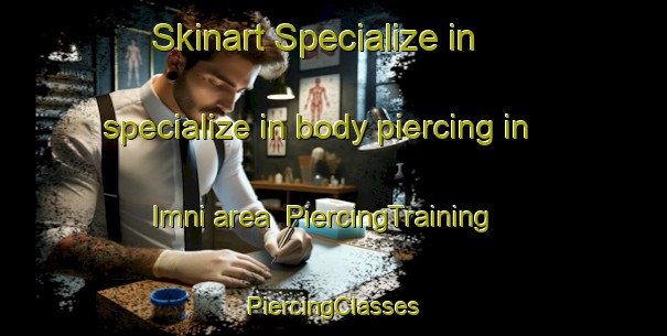 Skinart Specialize in specialize in body piercing in Imni area | #PiercingTraining #PiercingClasses #SkinartTraining-Korea