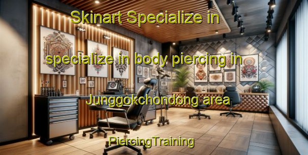 Skinart Specialize in specialize in body piercing in Junggokchondong area | #PiercingTraining #PiercingClasses #SkinartTraining-Korea