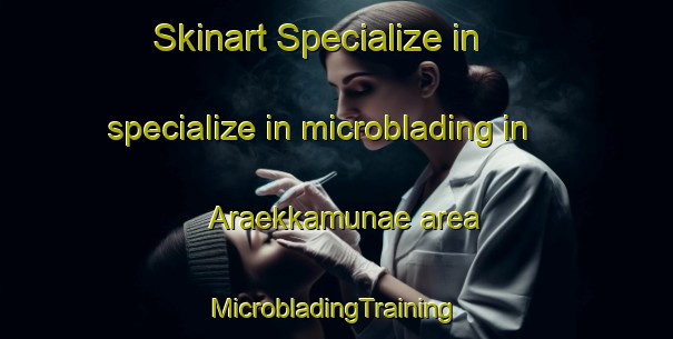 Skinart Specialize in specialize in microblading in Araekkamunae area | #MicrobladingTraining #MicrobladingClasses #SkinartTraining-Korea