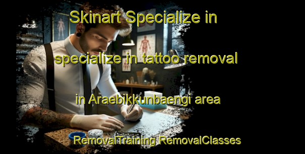 Skinart Specialize in specialize in tattoo removal in Araebikkunbaengi area | #RemovalTraining #RemovalClasses #SkinartTraining-Korea