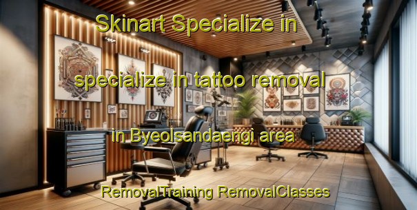 Skinart Specialize in specialize in tattoo removal in Byeolsandaengi area | #RemovalTraining #RemovalClasses #SkinartTraining-Korea