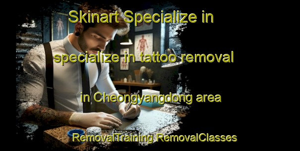 Skinart Specialize in specialize in tattoo removal in Cheongyangdong area | #RemovalTraining #RemovalClasses #SkinartTraining-Korea