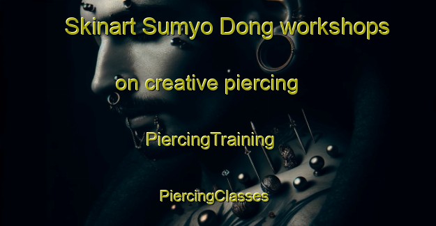 Skinart Sumyo Dong workshops on creative piercing | PiercingTraining | PiercingClasses | SkinartTraining-Korea