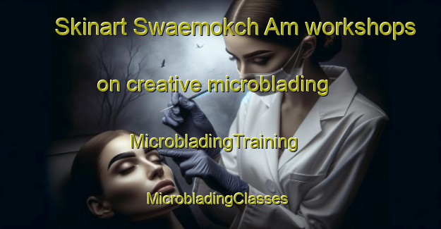 Skinart Swaemokch Am workshops on creative microblading | MicrobladingTraining | MicrobladingClasses | SkinartTraining-Korea