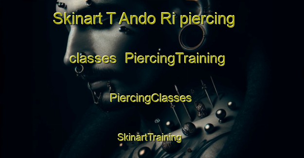 Skinart T Ando Ri piercing classes | #PiercingTraining #PiercingClasses #SkinartTraining-Korea