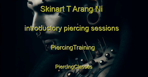 Skinart T Arang Ni introductory piercing sessions | #PiercingTraining #PiercingClasses #SkinartTraining-Korea