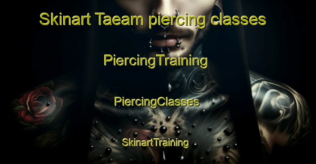 Skinart Taeam piercing classes | #PiercingTraining #PiercingClasses #SkinartTraining-Korea