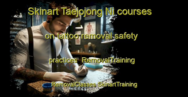 Skinart Taejojong Ni courses on tattoo removal safety practices | #RemovalTraining #RemovalClasses #SkinartTraining-Korea