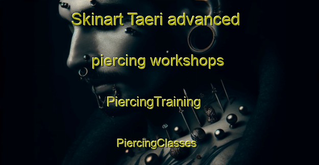 Skinart Taeri advanced piercing workshops | PiercingTraining | PiercingClasses | SkinartTraining-Korea