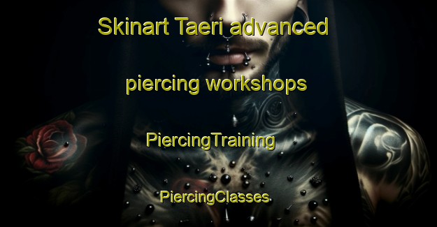 Skinart Taeri advanced piercing workshops | PiercingTraining | PiercingClasses | SkinartTraining-Korea
