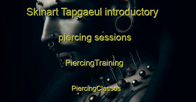 Skinart Tapgaeul introductory piercing sessions | PiercingTraining | PiercingClasses | SkinartTraining-Korea