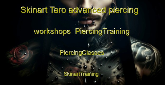 Skinart Taro advanced piercing workshops | #PiercingTraining #PiercingClasses #SkinartTraining-Korea