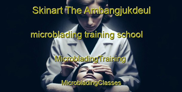 Skinart The Ambangjukdeul microblading training school | #MicrobladingTraining #MicrobladingClasses #SkinartTraining-Korea