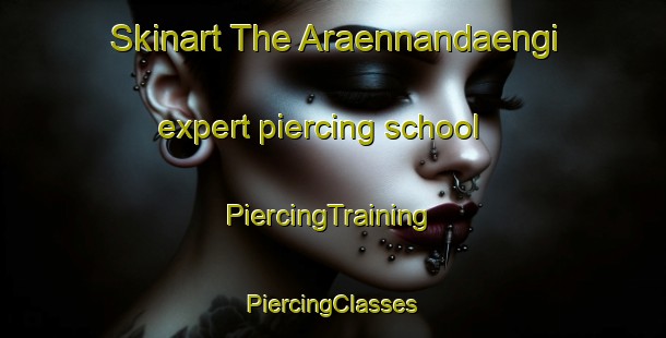 Skinart The Araennandaengi expert piercing school | #PiercingTraining #PiercingClasses #SkinartTraining-Korea