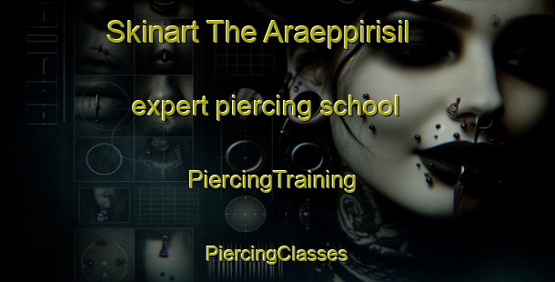 Skinart The Araeppirisil expert piercing school | #PiercingTraining #PiercingClasses #SkinartTraining-Korea