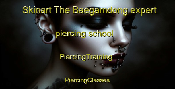 Skinart The Baegamdong expert piercing school | #PiercingTraining #PiercingClasses #SkinartTraining-Korea