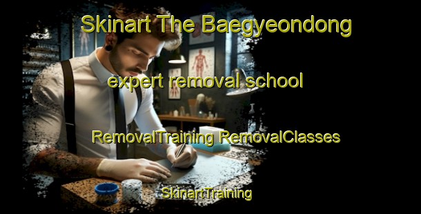 Skinart The Baegyeondong expert removal school | #RemovalTraining #RemovalClasses #SkinartTraining-Korea