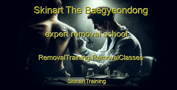 Skinart The Baegyeondong expert removal school | #RemovalTraining #RemovalClasses #SkinartTraining-Korea