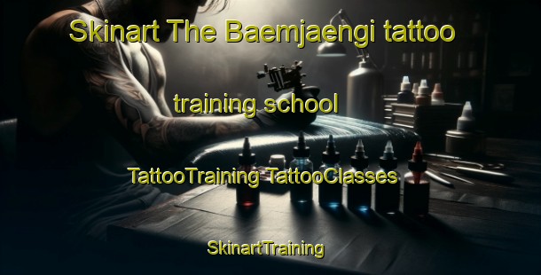 Skinart The Baemjaengi tattoo training school | #TattooTraining #TattooClasses #SkinartTraining-Korea