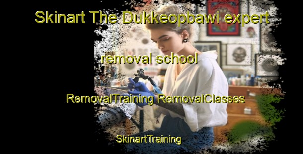 Skinart The Dukkeopbawi expert removal school | #RemovalTraining #RemovalClasses #SkinartTraining-Korea