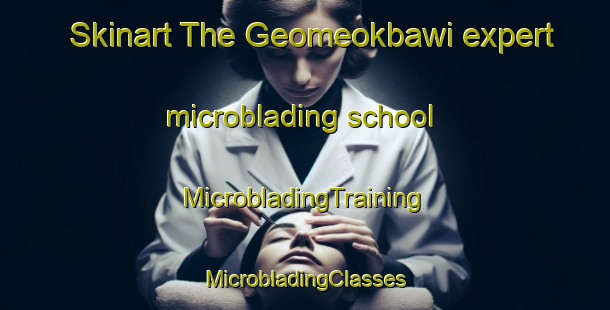 Skinart The Geomeokbawi expert microblading school | #MicrobladingTraining #MicrobladingClasses #SkinartTraining-Korea