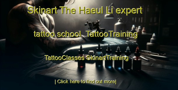 Skinart The Haeul Li expert tattoo school | #TattooTraining #TattooClasses #SkinartTraining-Korea