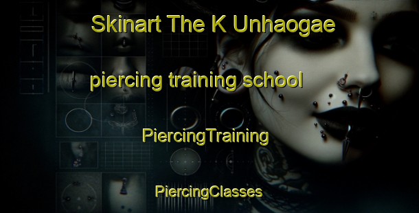 Skinart The K Unhaogae piercing training school | #PiercingTraining #PiercingClasses #SkinartTraining-Korea