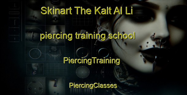 Skinart The Kalt Al Li piercing training school | #PiercingTraining #PiercingClasses #SkinartTraining-Korea