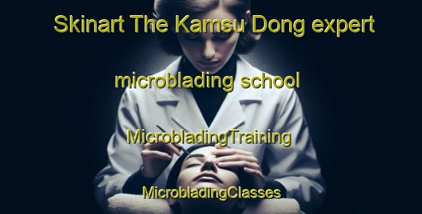 Skinart The Kamsu Dong expert microblading school | #MicrobladingTraining #MicrobladingClasses #SkinartTraining-Korea