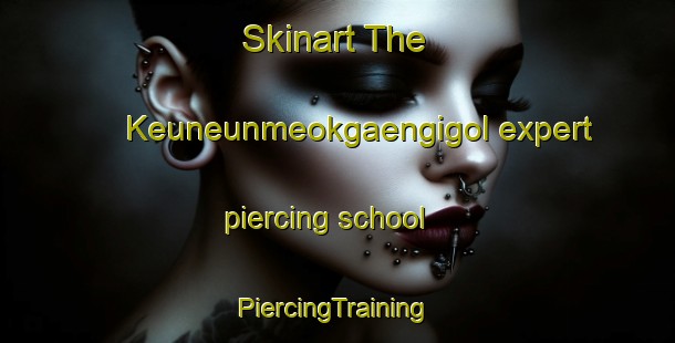 Skinart The Keuneunmeokgaengigol expert piercing school | #PiercingTraining #PiercingClasses #SkinartTraining-Korea