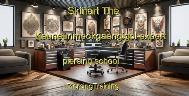 Skinart The Keuneunmeokgaengigol expert piercing school | #PiercingTraining #PiercingClasses #SkinartTraining-Korea