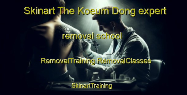 Skinart The Koeum Dong expert removal school | #RemovalTraining #RemovalClasses #SkinartTraining-Korea