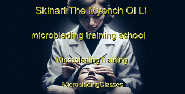 Skinart The Myonch Ol Li microblading training school | #MicrobladingTraining #MicrobladingClasses #SkinartTraining-Korea