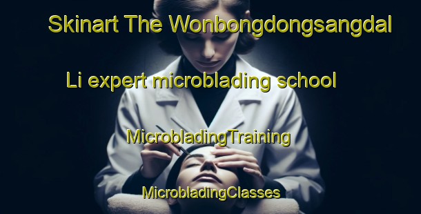 Skinart The Wonbongdongsangdal Li expert microblading school | #MicrobladingTraining #MicrobladingClasses #SkinartTraining-Korea