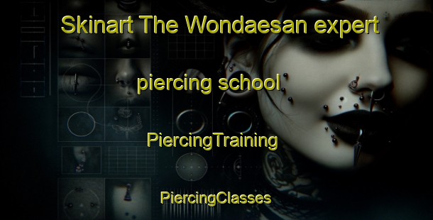 Skinart The Wondaesan expert piercing school | #PiercingTraining #PiercingClasses #SkinartTraining-Korea