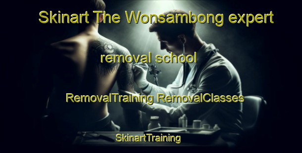 Skinart The Wonsambong expert removal school | #RemovalTraining #RemovalClasses #SkinartTraining-Korea