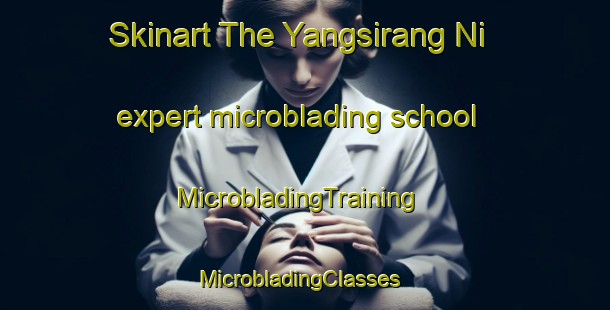 Skinart The Yangsirang Ni expert microblading school | MicrobladingTraining | MicrobladingClasses | SkinartTraining-Korea