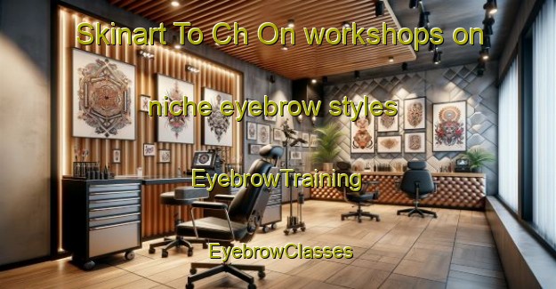 Skinart To Ch On workshops on niche eyebrow styles | EyebrowTraining | EyebrowClasses | SkinartTraining-Korea
