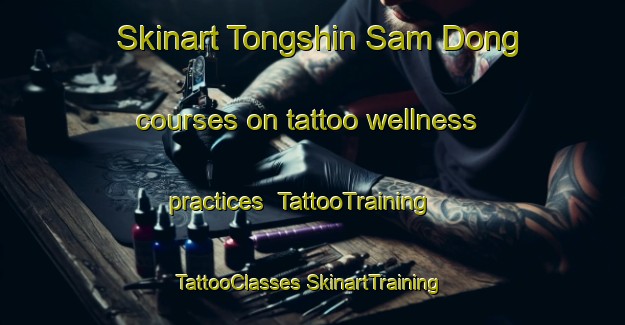 Skinart Tongshin Sam Dong courses on tattoo wellness practices | #TattooTraining #TattooClasses #SkinartTraining-Korea